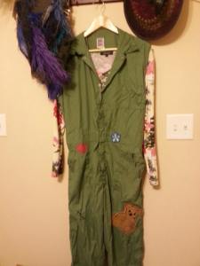Completed coveralls - save for the roughing up!
